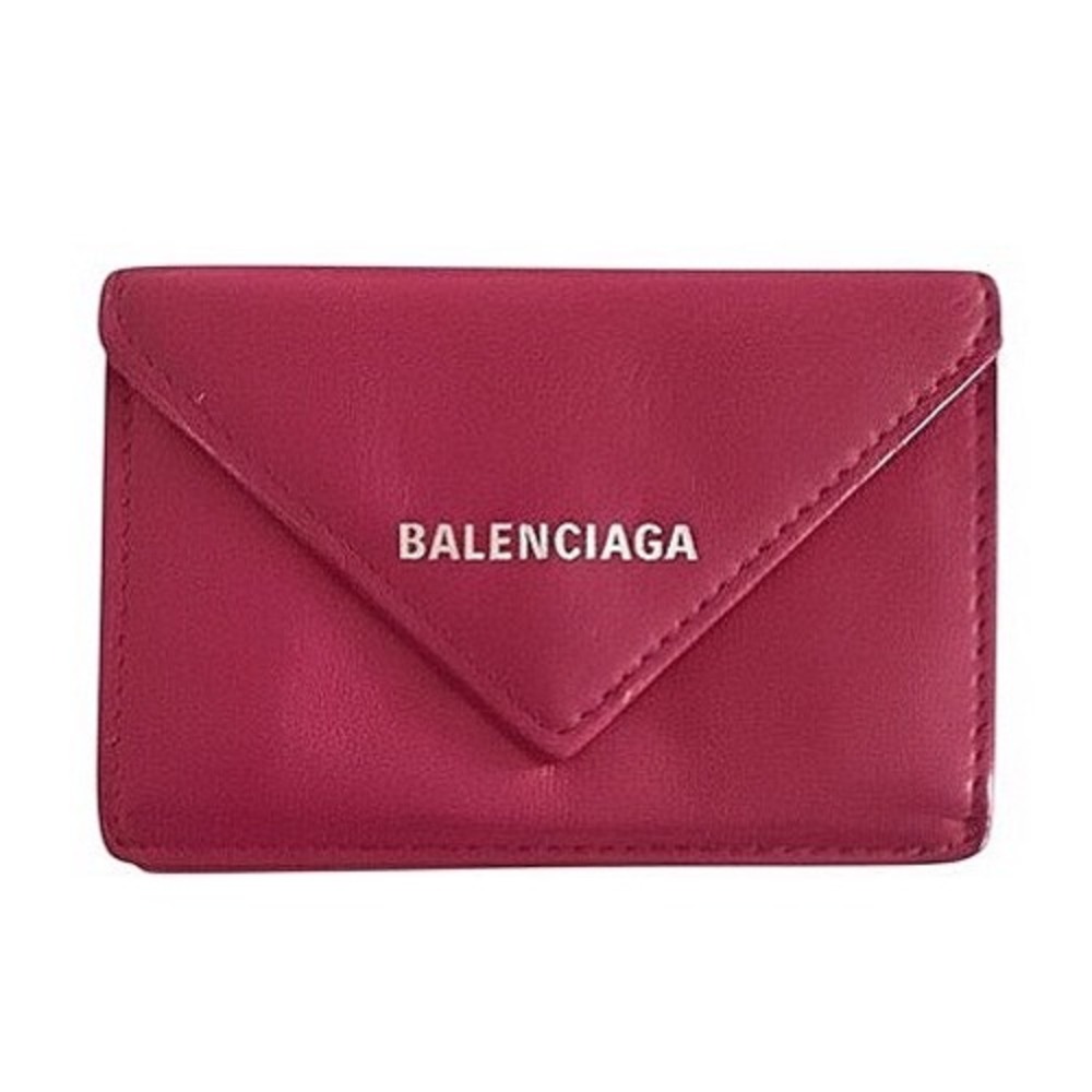 Balenciaga Hot Pink Mini Wallet